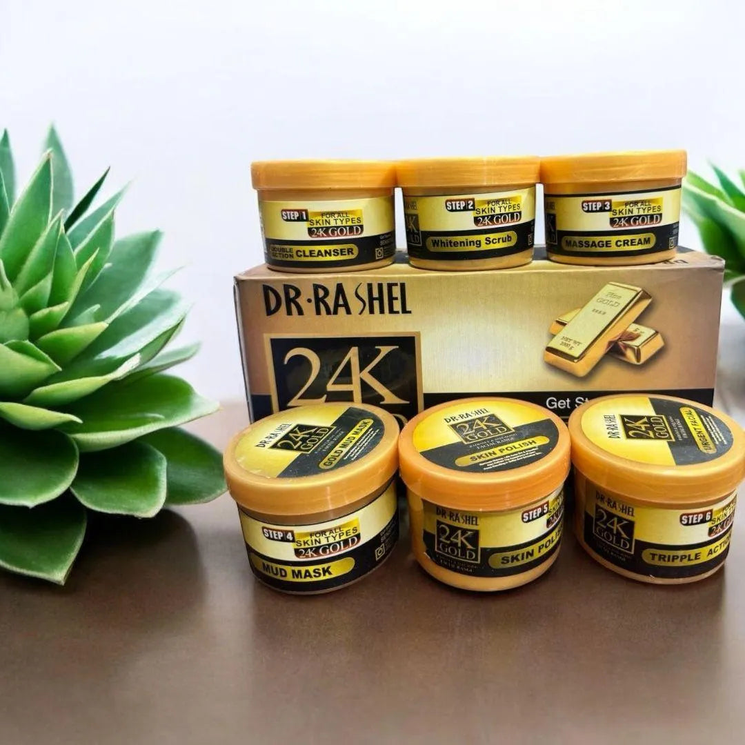 24K Gold Facial Kit for All Skin Types