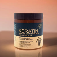 Keratin Hair Mask 50ml for All Hair Types - Frizz Control & Repair