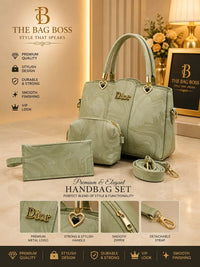 Girl's Leather Textured Hand Bag