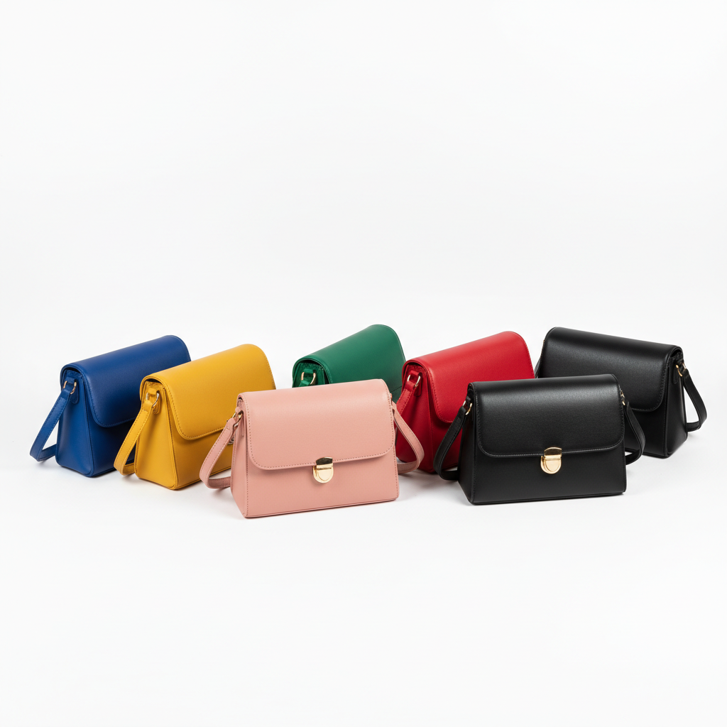 Women's Rexine Plain Shoulder Bag