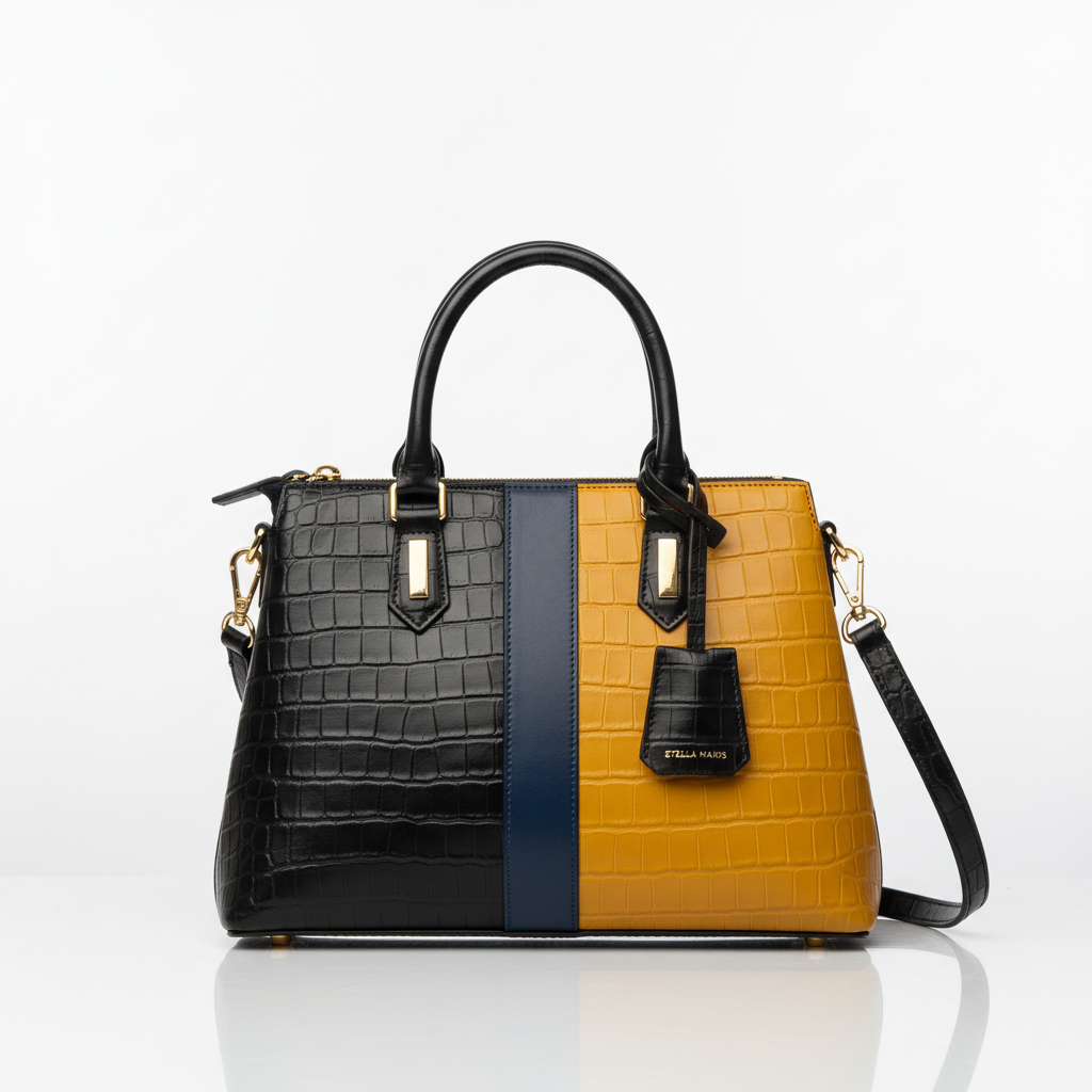 Girl's Leather Textured Hand Bag
